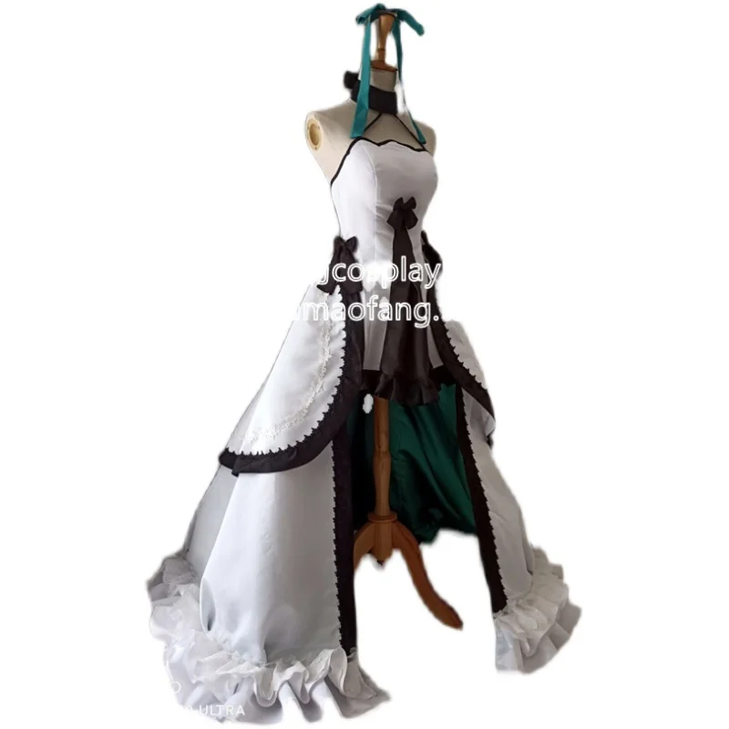 

2021 Fate Zero Saber Arturia Pendragon Wedding Dress Outfit Games Anime Cosplay Costumes