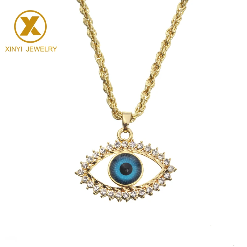 Traditional Moroccan style jewelry style eye pendant full of charm jewelry design