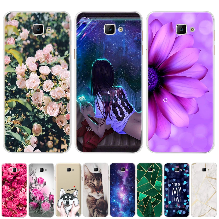 Etui na telefon do Samsung Galaxy A3 A5 2016 2017 przypadki Coque miękkiego silikonu TPU Cute Cat malowane tylna pokrywa dla Samsung A 3 A 5 przypadku