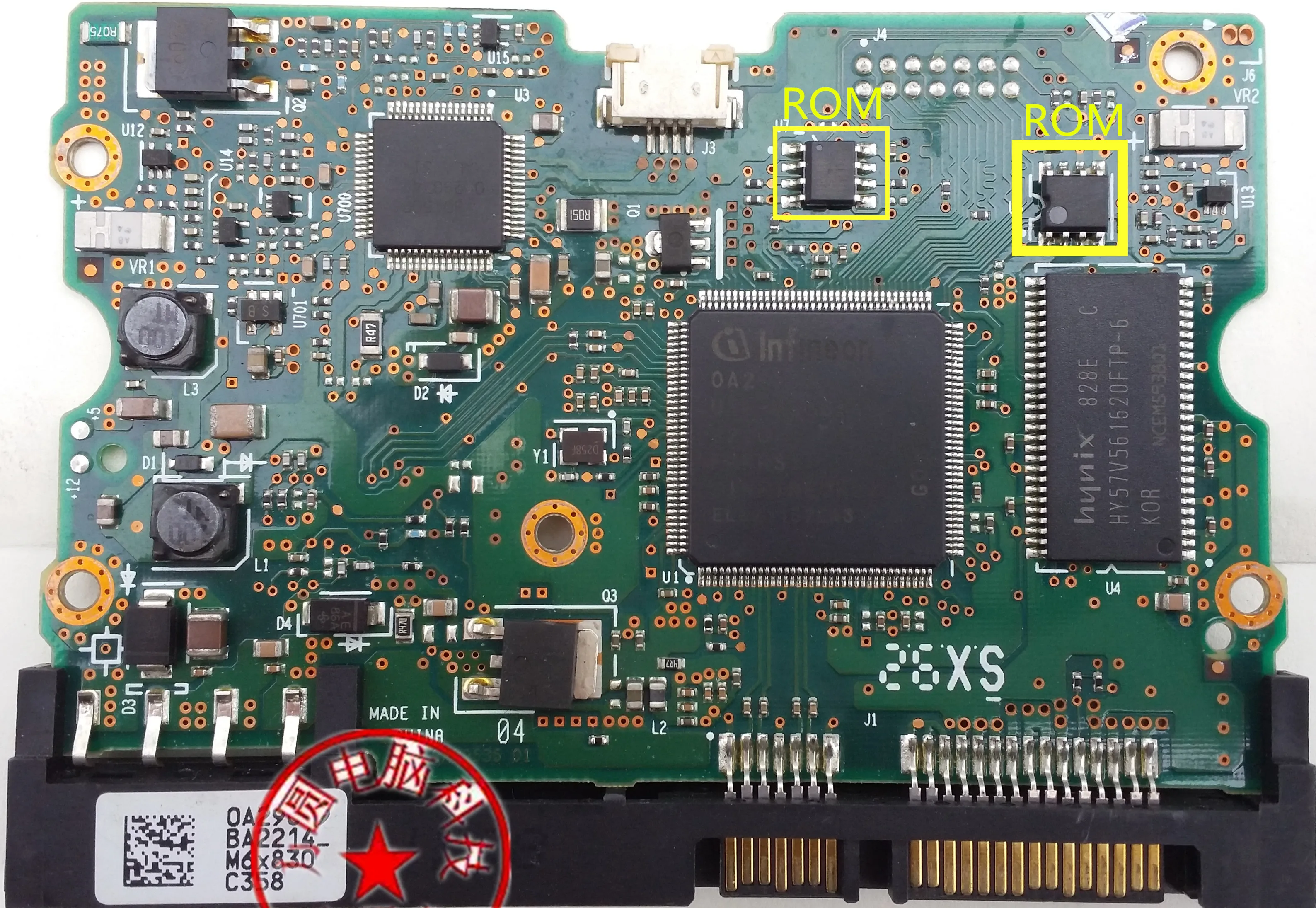 220 0A29636 01 100% Originale HDD PCB 220 0A29636 01 Hard Disk Circuito 220 0A29636 01