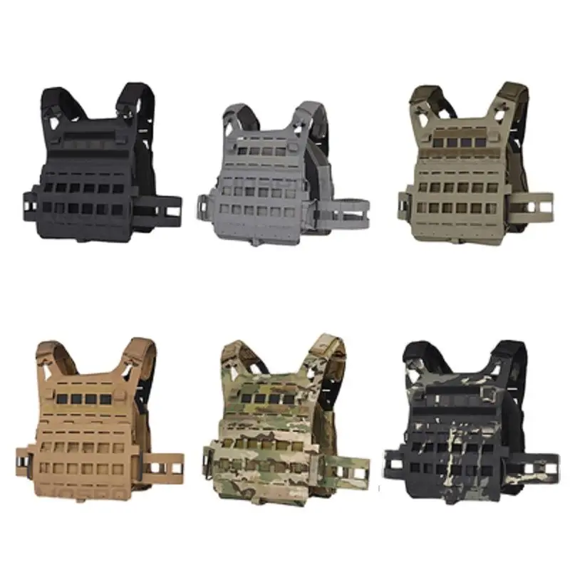 سترة تكتيكية SPC خفيفة الوزن، نظام MOLLE عالي التكوين مع لوحة توصيل، معدات JPC #1