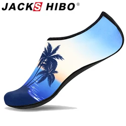 Jackshibo Mùa Hè Giày Cho Nam Thoáng Khí Giày Đi Biển Người Lớn Unisex Mềm Mại Đi Lướt Giày Đi Bộ Đường Dài Thượng Nguồn Giày