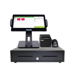 10 Inch Android System Tablet POS Cash Register with 80mm Printer, Bluetooth Scanner for Retail, Restaurant