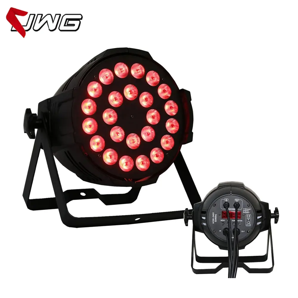 

Free Shipping LED Par 24x10w RGBW 4IN1 LED Par Cans DMX512 8CH LED DJ Bar Party Effect Disco Stage Light