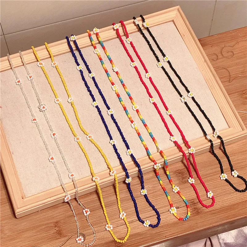 2021 New Bohemian Colorful Glasses Chain Lanyard Mask Holder Straps Necklace For Women Sunglasses Reading Neck Chains Jewelry