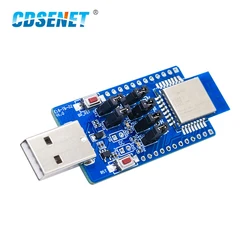 Placa de prueba ZigBee, módulo Usb de 2,4 GHz, USB a TTL, UART, CH340G, CC2530, E18-MS1-PCB, ir, zigbee ble