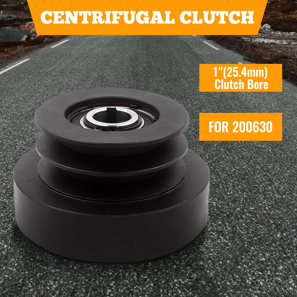 Centrifugal Clutch 25.4mm 1" Bore for 8-16HP engines fit 200630 1/4" key way