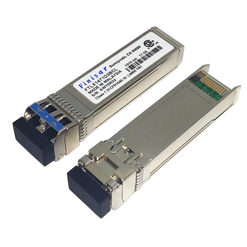 FTLX1471D3BCL LR 10GBASE-LR SFP+ 10G 1310NM 10KM SM Optica Fiber Transceiver