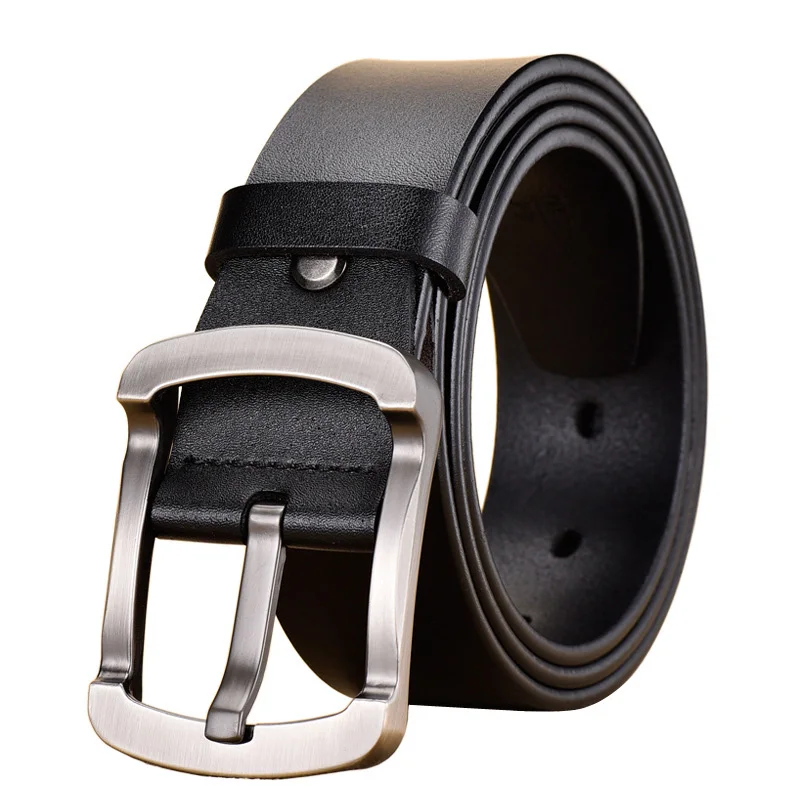 

Luxury Men's belt High Quality Imitation Leather Pin Buckle Men's Leather belt Simple Youth Casual Business Cowboy Pants belts