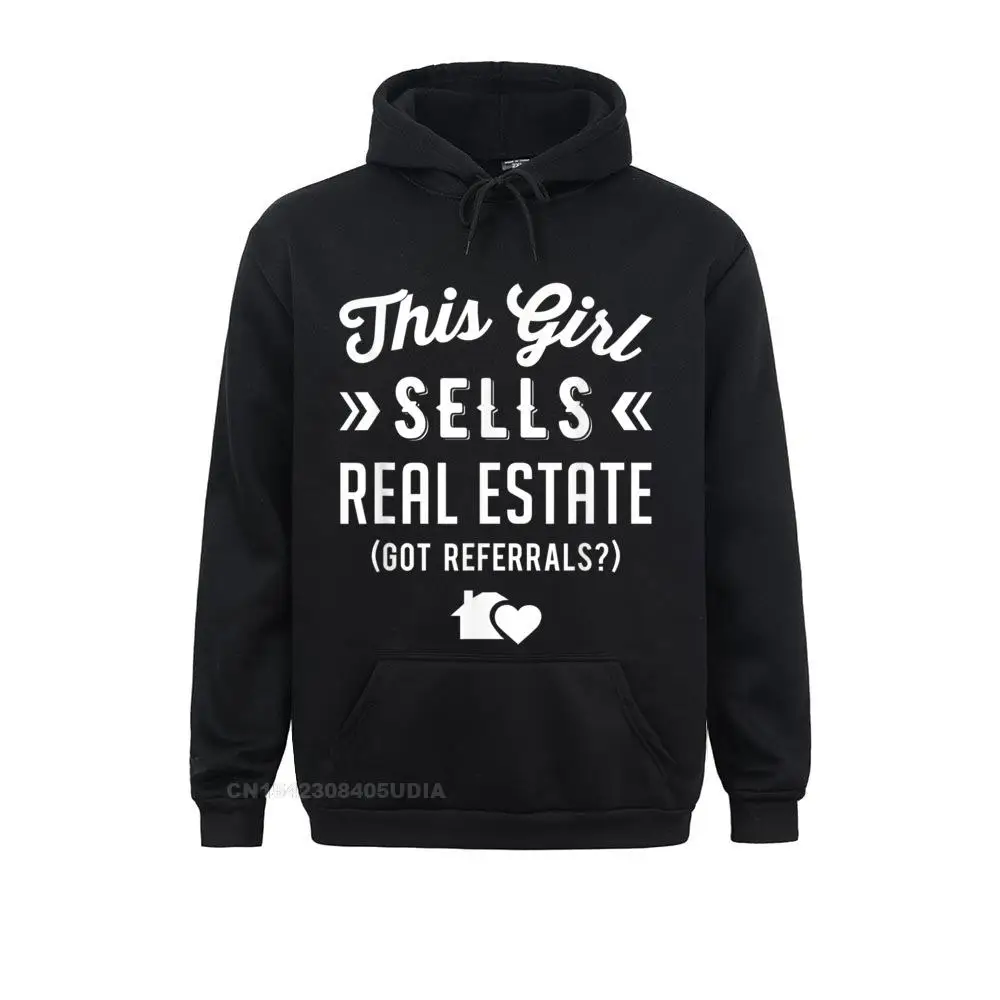 

2021 New Men Sweatshirts Long Sleeve Real Estate AgenHoodie This Girl Sells Real Estate Hoodies Unique Hoods