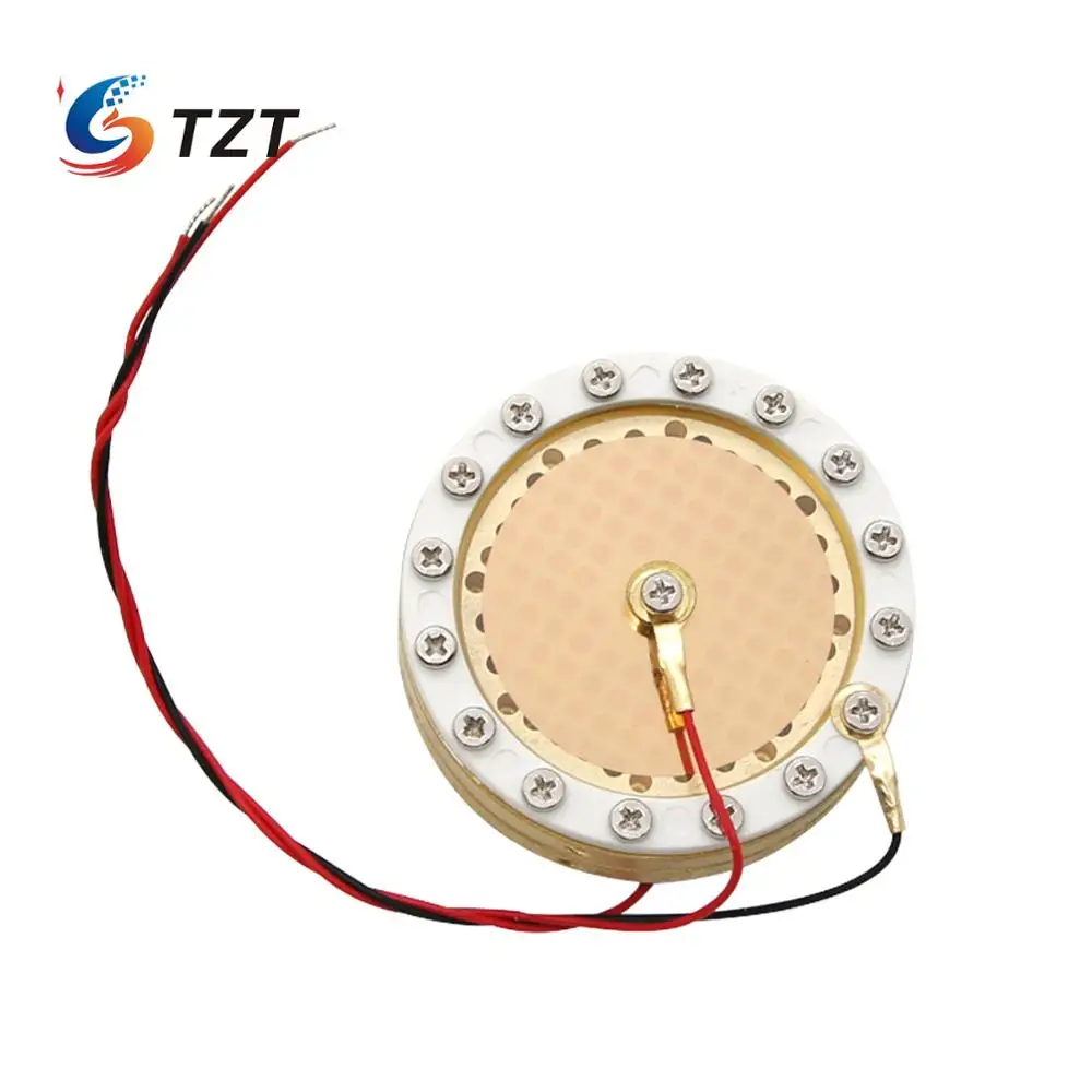 TZT 34mm Capsule Large Diaphragm Condenser Mic Capsule Double Sided Gold-Plated for Recording Studio Micphone