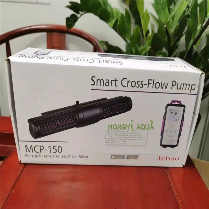 Newly Jebao MCP Cross Flow Pump Display with Wifi Control Silent Cycle Liquid Crystal