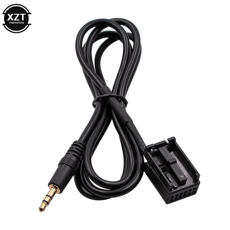 CD 6000 3.5mm AUX Audio Input Adapter Connection Cable For Ford Fiesta Fusion Transit Car 3.5mm Jack Plug