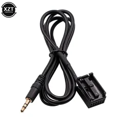 CD 6000 3.5mm AUX Audio Input Adapter Connection Cable For Ford Fiesta Fusion Transit Car 3.5mm Jack Plug