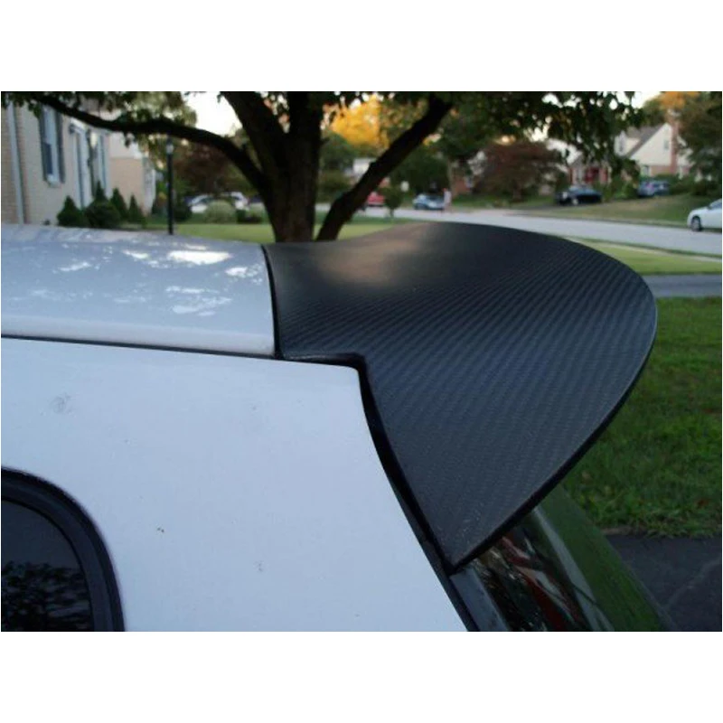 Fiberglass Duckbill Spoon Style For Honda Civic EG 92-95 Hatchback Trunk Spoiler Fiber Glass Rear Wing FRP Ducktail Splitter Lip