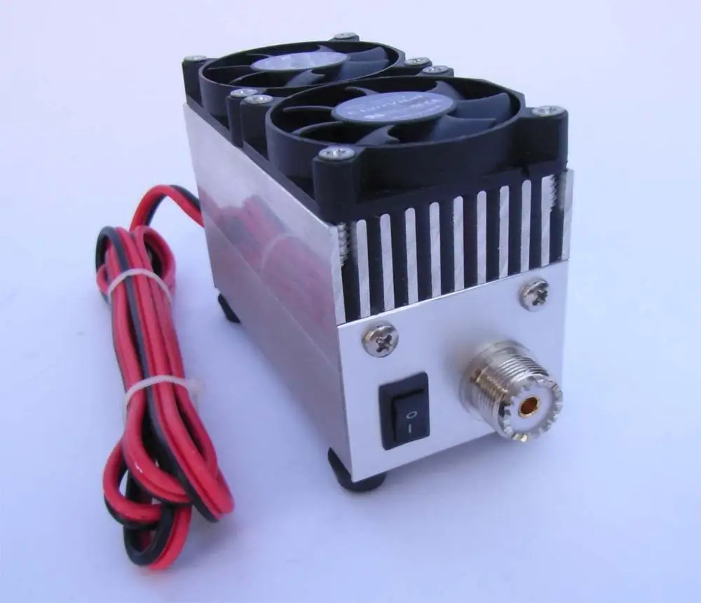 20W UHF/VHF Mono Band Power Amplifier 433MHz-450MHz Ham Radio Amplifier for FM