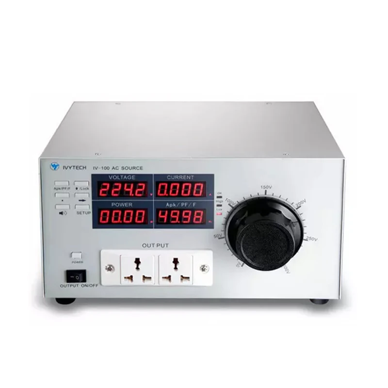 Imagem -04 - Armazenamento Variável 0300v do Banco da Fonte de Alimentação da Frequência 1000va da Potência do Alarme do Limite Superior e Inferior Ajustável da Fonte de Alimentação ca de Ivytech