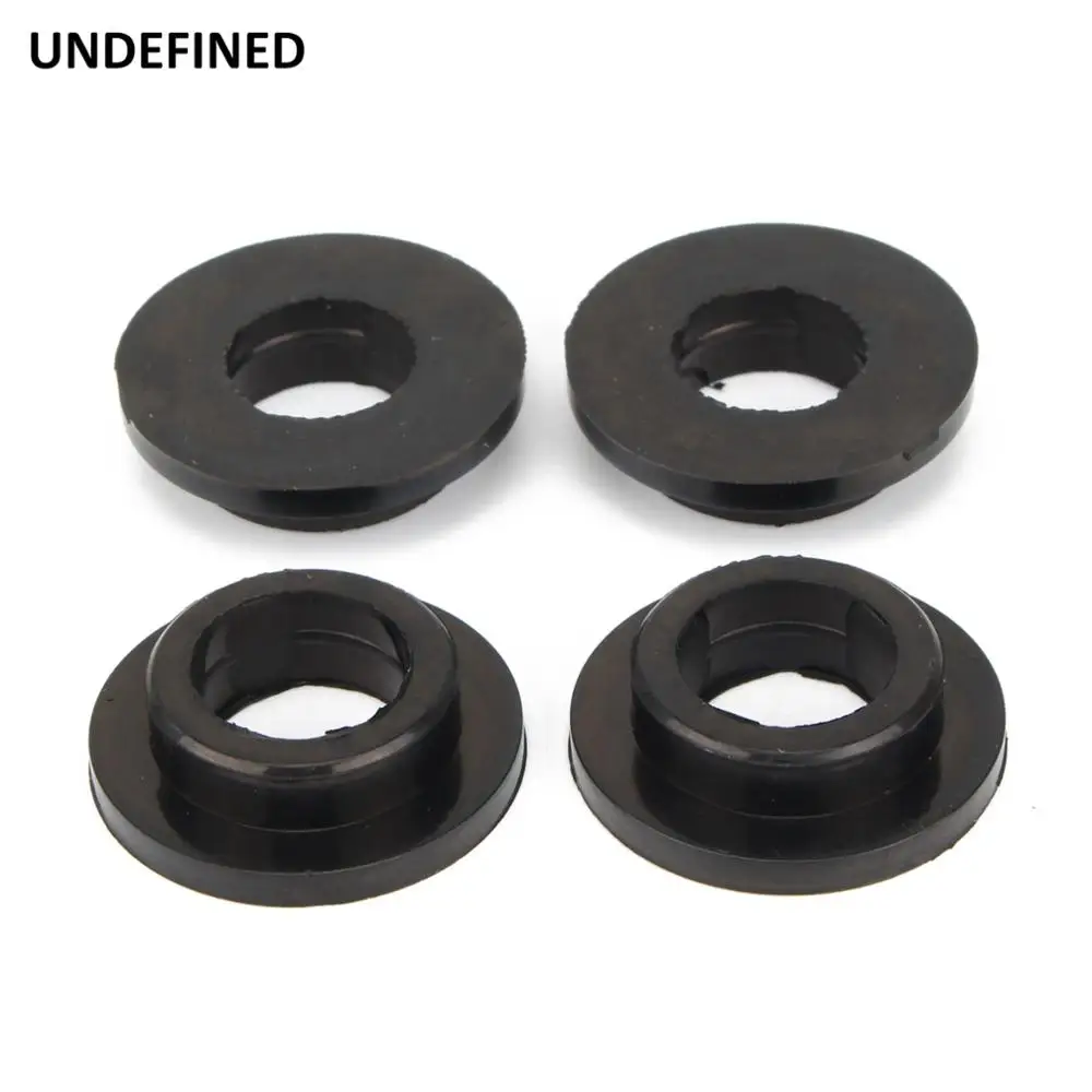 For Arctic Cat ATV Snowmobile 4pcs Shock Absorber Black Bushing Rubber Kit 0604-310 Suspension Shock Bushings OEM