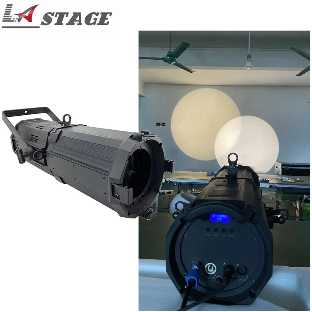 

Professional 200W Zoom Cool White LED Profile Light 3200k Zoom 200w Led Leko Light 200W LED Theater TV Studio Light