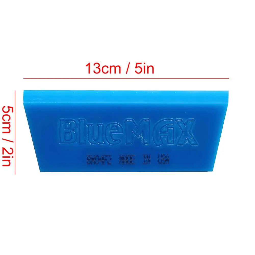 BlueMax Rubber PPF Wrapping Tools Carbon Fiber Wrap Squeegee Glass Cleaning Water Wiper Car Window Film Tinting Accessories B07