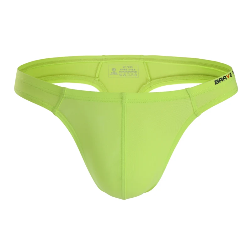 Echte Marke BRAVE PERSON Sexy Unterwäsche männer G-Strings Strings Männer Unterhose Suspensorium Mini Slip Bikini T-zurück Höschen