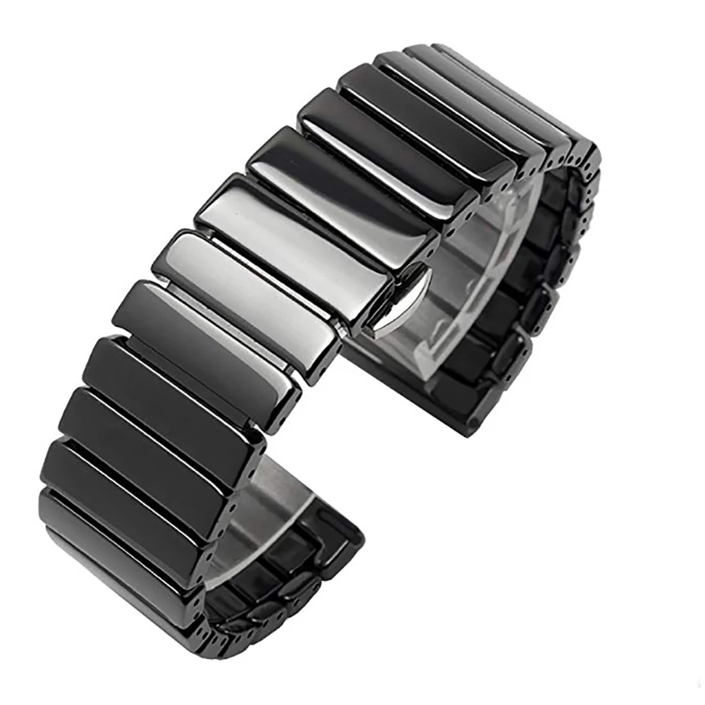 For Samsung Watch 7 6 5 4 44mm 40mm 5Pro Strap Ceramic Bracelet For Samsung Galaxy Watch 40mm 44mm/4 6 Classic 46mm 47mm Correa