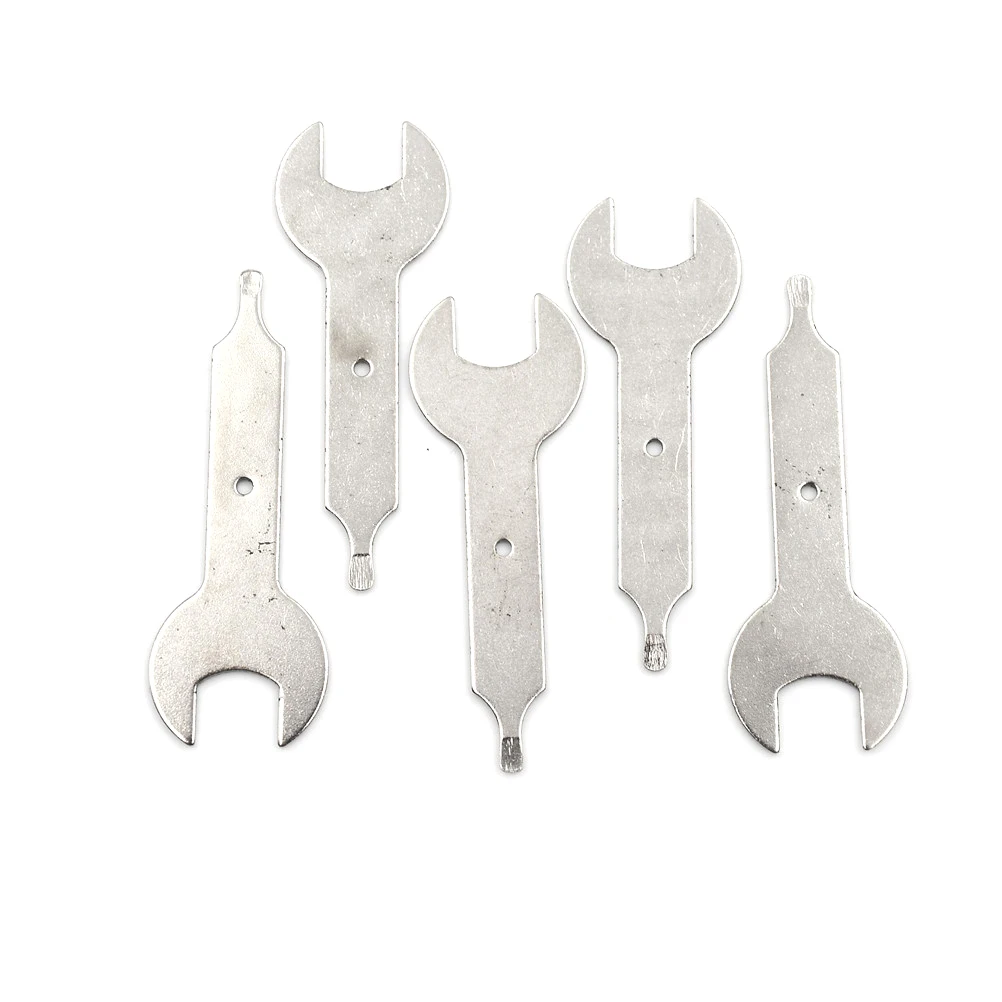 5 Pcs Chiave Pinza Chiave 5 centimetri Chiave Per Dremel Craftsmsn Nero + Decker Rotary Strumento Chiave per Dado