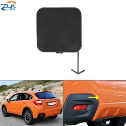 ZUK-cubierta de gancho de remolque de parachoques trasero, tapa de gancho de remolque para Subaru Crosstrek XV 2012-2017 para Impreza 2009-2011 57731-FH010