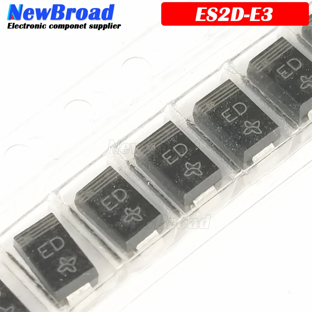 20PCS SMD Fast Recovery Diode ED ES2D ES2D-E3/52T ES2D-13-F ES2DA ES2D-F DES2D-HE3/5BT ES2D-E3 SMB SMA 2A 200V DO-214AA