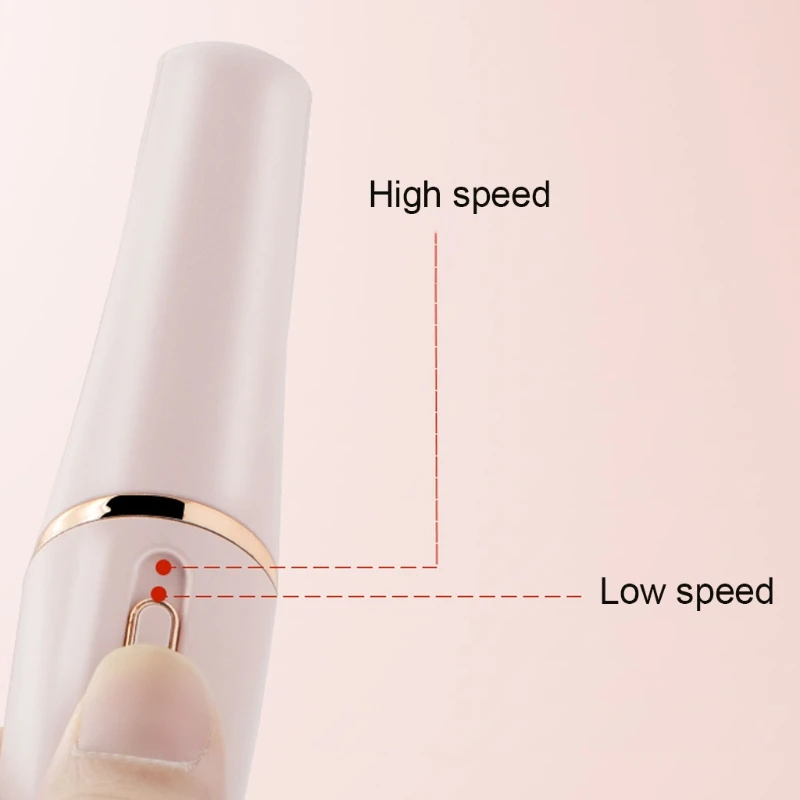 M2ee usb recarregável moedor de pé calo seguro limpador arquivo pé pedicure 2 engrenagens