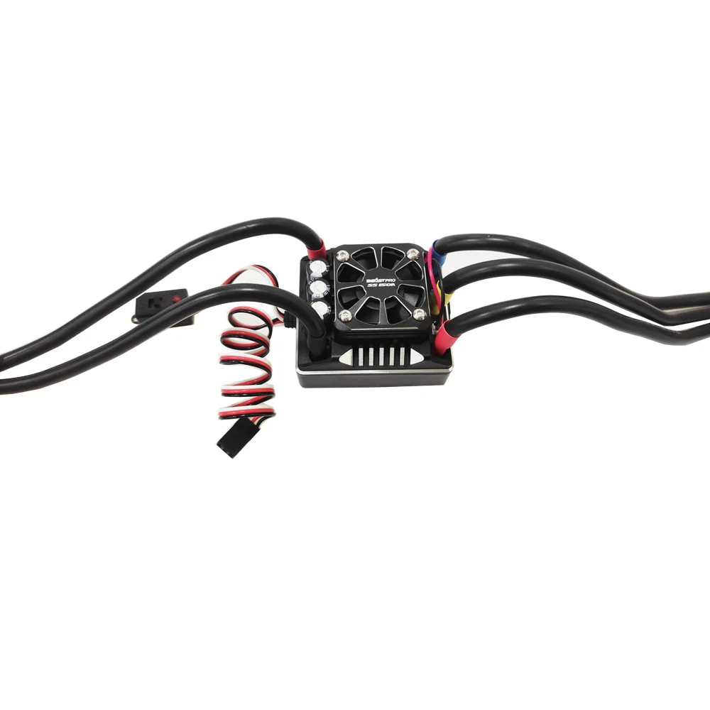 ZTW Beast Pro 150A Sensored ESC 6V/7.4V Adjustable 8A BEC Brushless Speed Controller Waterproof for 1/8 RC Car and Truck