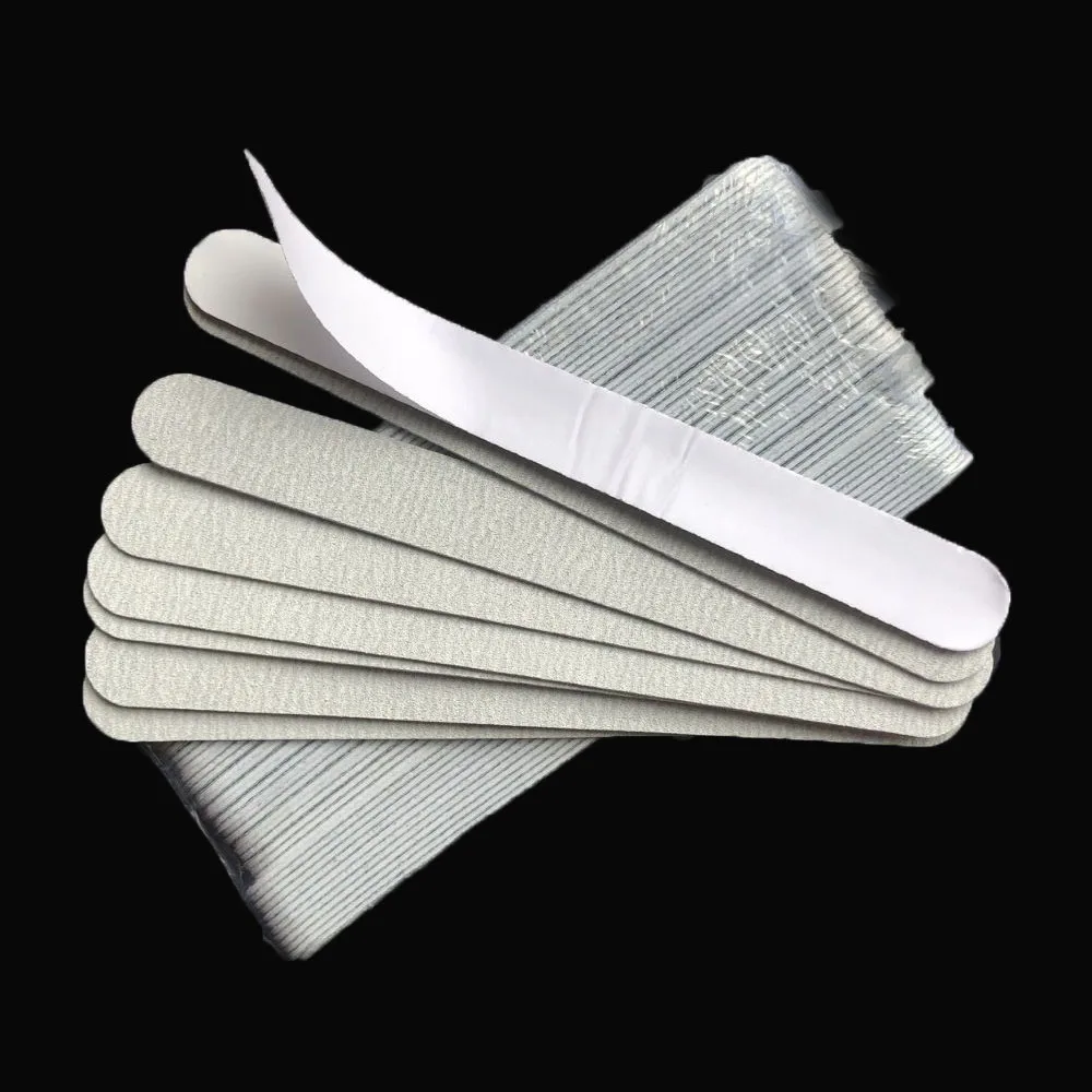 50 szt. Papier ścierny wymienne podkładki 100 120 180 240 Grit Nail Professional File