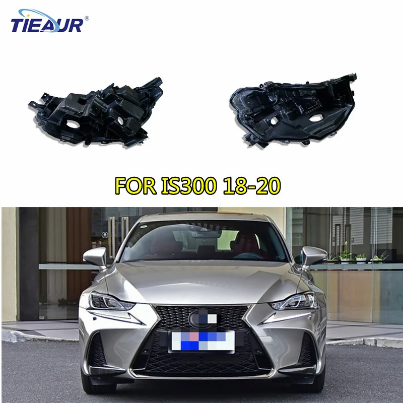 High Standard Headlight Rear Housing Base for IS300 Auto Car Lights 2018 2019 2020 Front Backing Base Replacement Parts DIY