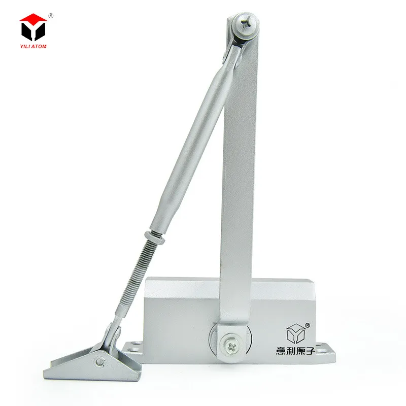 

Automatic Door Closer 2 Spring Hydraulic Buffer Adjustable Door Stopper Speed Mute Closing For 25 to 65KG Door Hardware