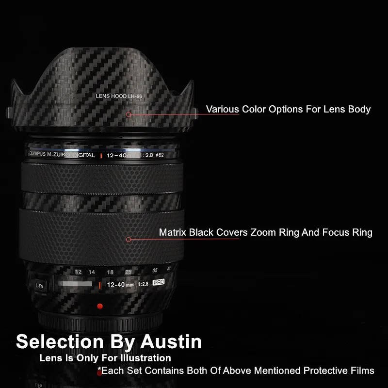 Защитная пленка для объектива Olympus 12-40 f2.8 pro