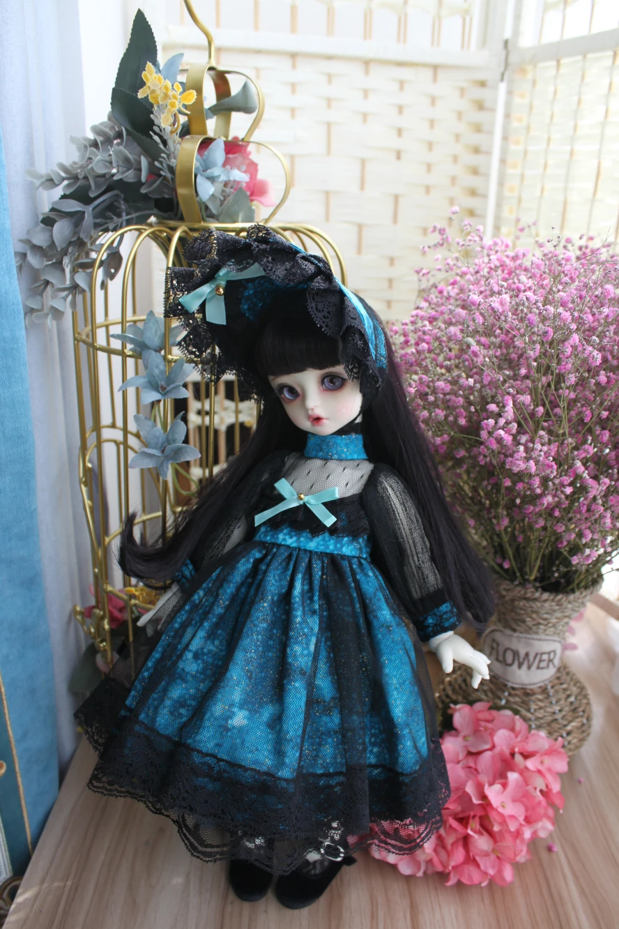 1/6 1/4 1/3 scale BJD clothes accessories Western-style Loose cute dress for BJD/SD Blyth YOSD MSD SD13 doll C0524