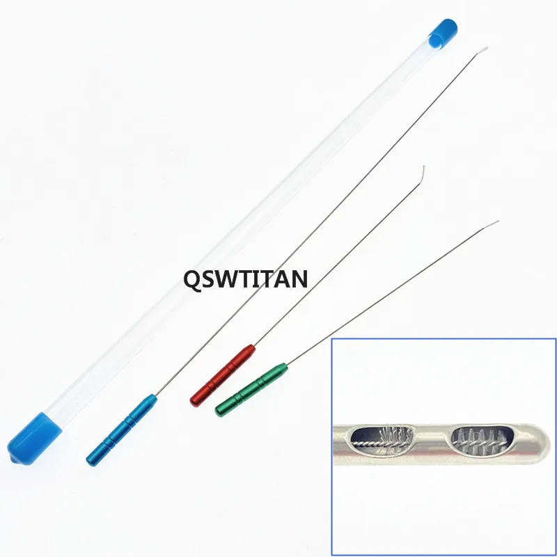 Liposuction Cannula Brush 3pcs/set Cleaning Brush Fat Stem Cell Tube Cleaning Cannula Brush