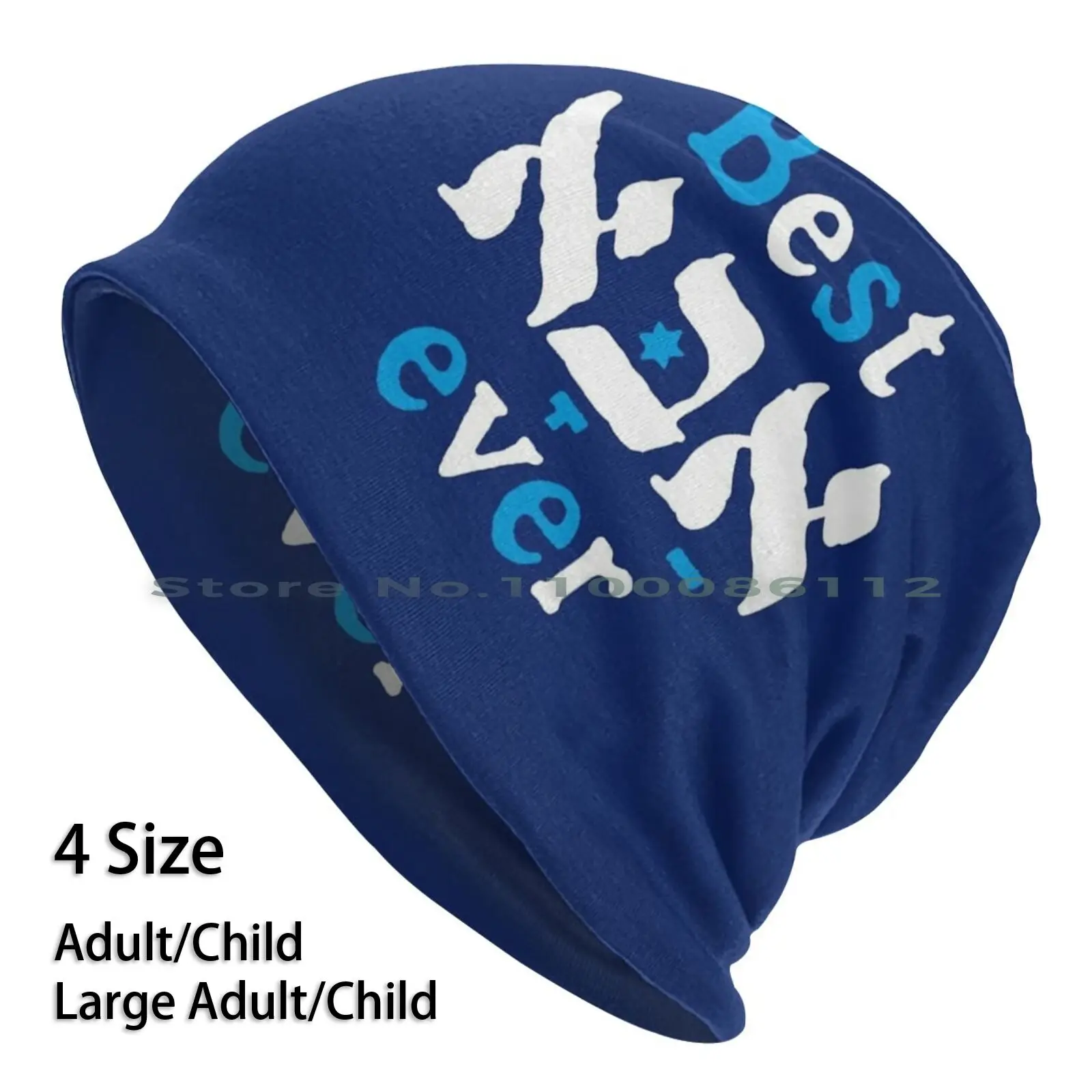 Best Aba Ever Hebrew Jewish Face Mask Beanies Knit Hat Fathers Day Best Dad Best Aba Ever Hebrew Jewish Jewish Star Hebrew