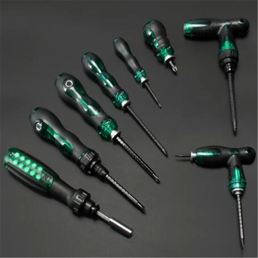 Multi-Purpose Screwdriver Cross Word With Magnetic Household Combination Set Screwdriver Screwdriver
