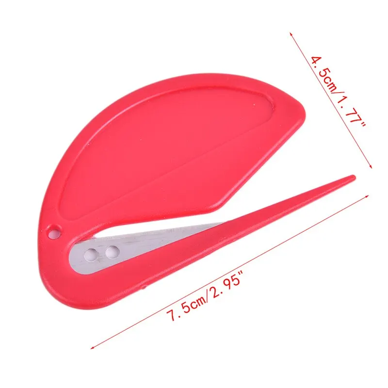 2 Stks/set Mini Plastic Briefopener Sharp Mail Envelop Opener Veiligheid Papers Cutter