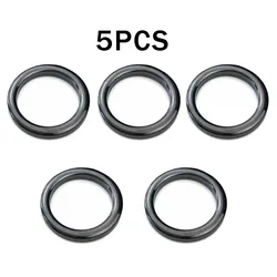 5pcs Fishing Rod Guide Ring Ceramic Wear Heat Conduction Repair Parts Tools 2/3/4/5/5.5/6/7/8/10/12/16/20# Fishing Tackle