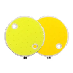 50mm Round COB LED Light Chip 5W 24V LED Light Source for Decoration Lighting Work Lamp Truck Lamp Warm Cold White Color DC24V