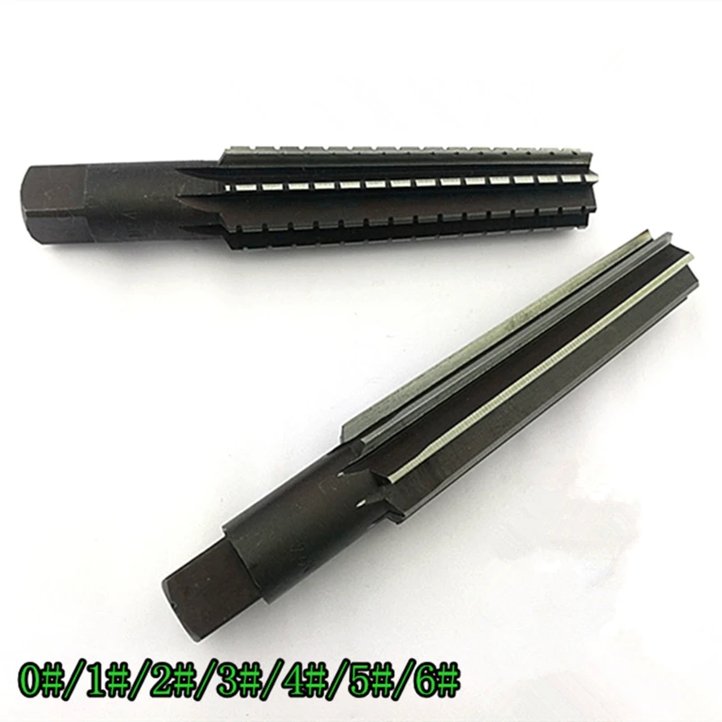 2pcs/set MT0 MT1 MT2 MT3 MT4 New Hand Reamers Set Steel Morse Taper Hand Reamers Set For Milling Finishing Cutter Tool