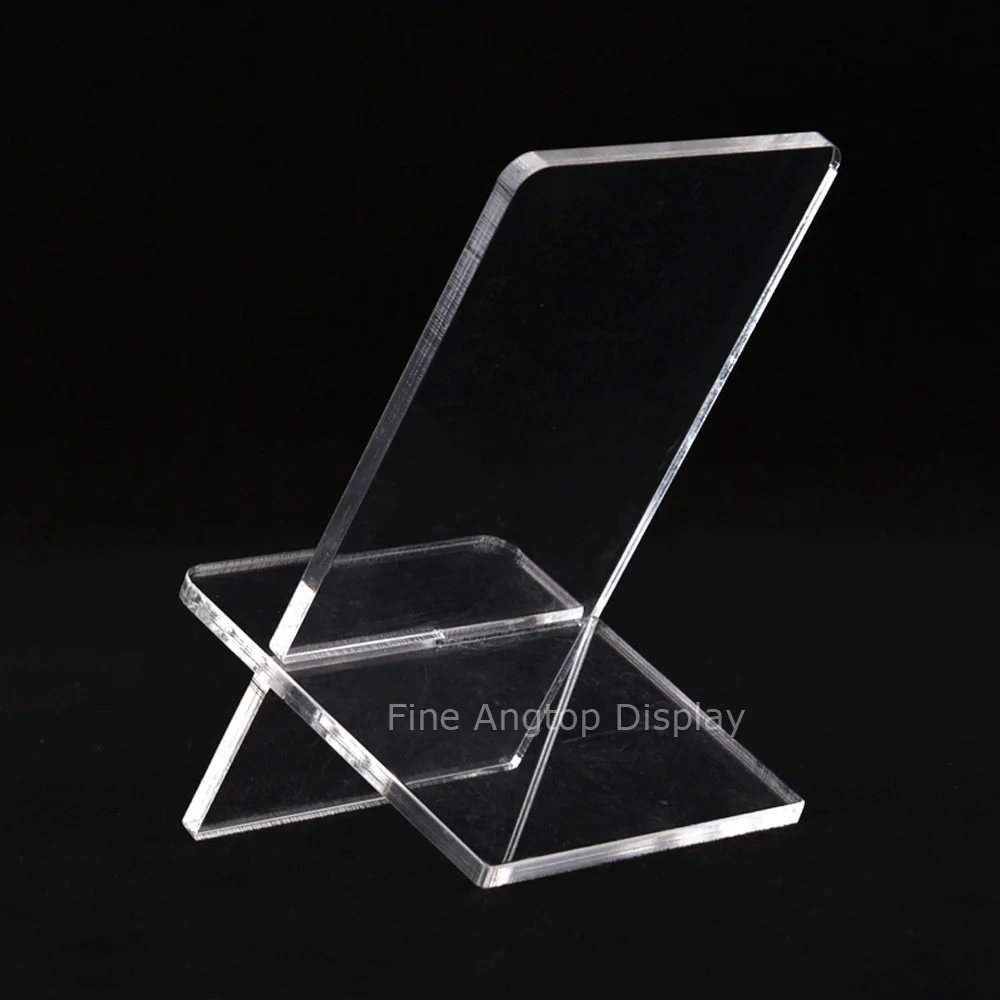 5PCS/SET Quality Clear Acrylic Storage Holder Bracket For Lighter Display Stand Phone Holder Rack