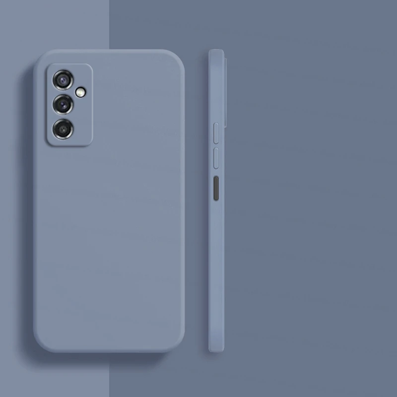 For Samsung Galaxy M52 5G Case Galaxy M23 M33 M53 M52 M12 A13 A33 A53 Cover Shockproof Liquid Silicon Phone Case Samsung M52 5G