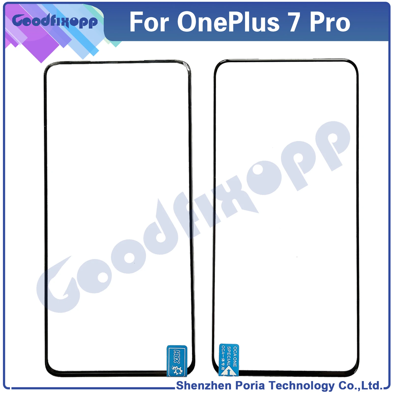 For OnePlus 7 8 7Pro 8Pro LCD Display Touch Front Outer External Lens For OnePlus 7 Pro 8 Pro GM1901 IN2013 IN2023 Glass Screen