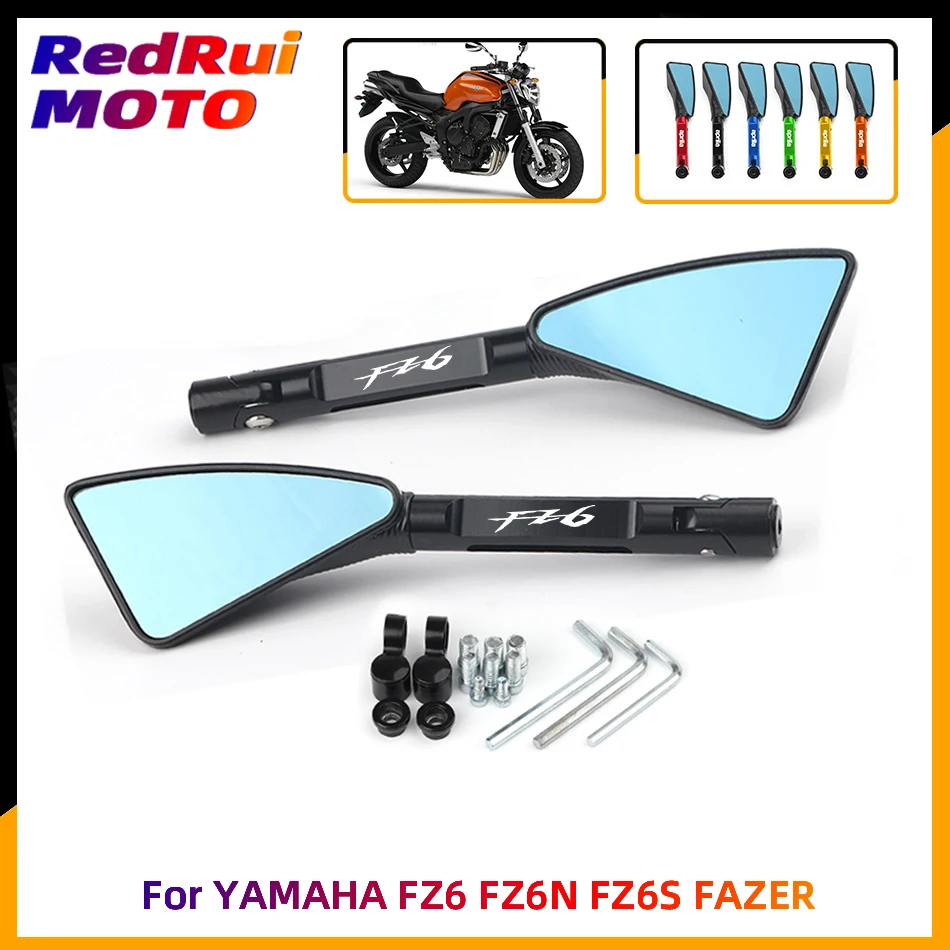 

For YAMAHA FZ6 FZ-6 FZ6N FZ6S FAZER Aluminum CNC Motorcycle Side Mirror rearview Mirrors