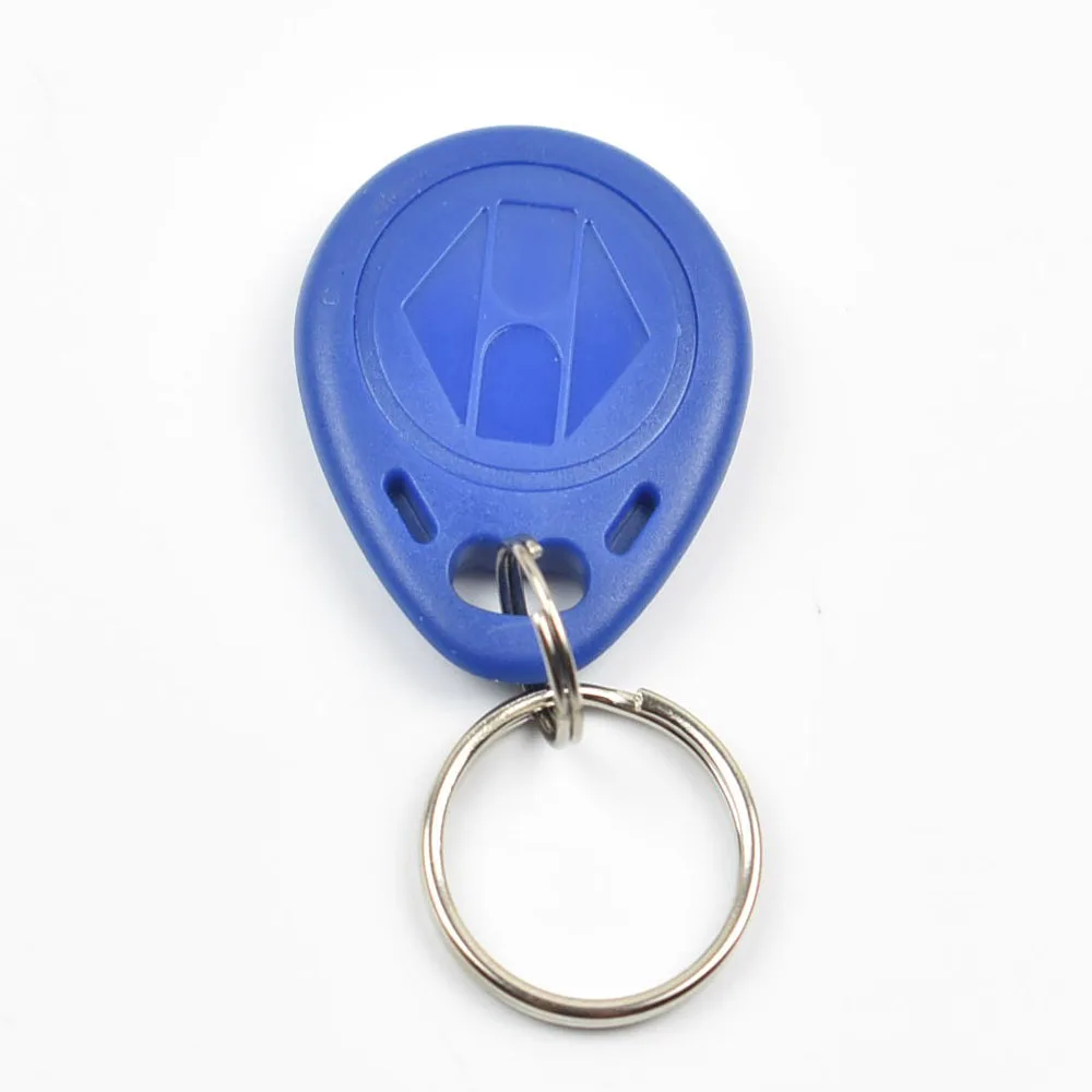 100pcs 13.56MHz IC M1 S50 Keyfobs Tags Access Control RFID Key Token Attendance Management Keychain ABS Waterproof