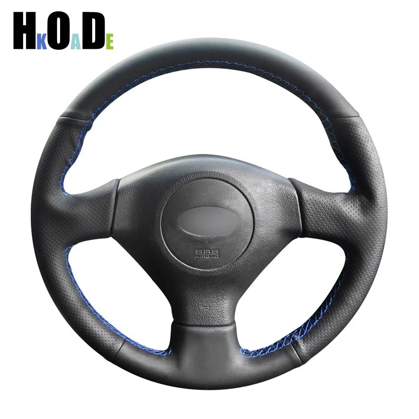 

DIY Hand-stitched Black Artificial Leather Car Steering Wheel Cover For Subaru Legacy Impreza 2004-2005 Saab 9-2X 2005-2006
