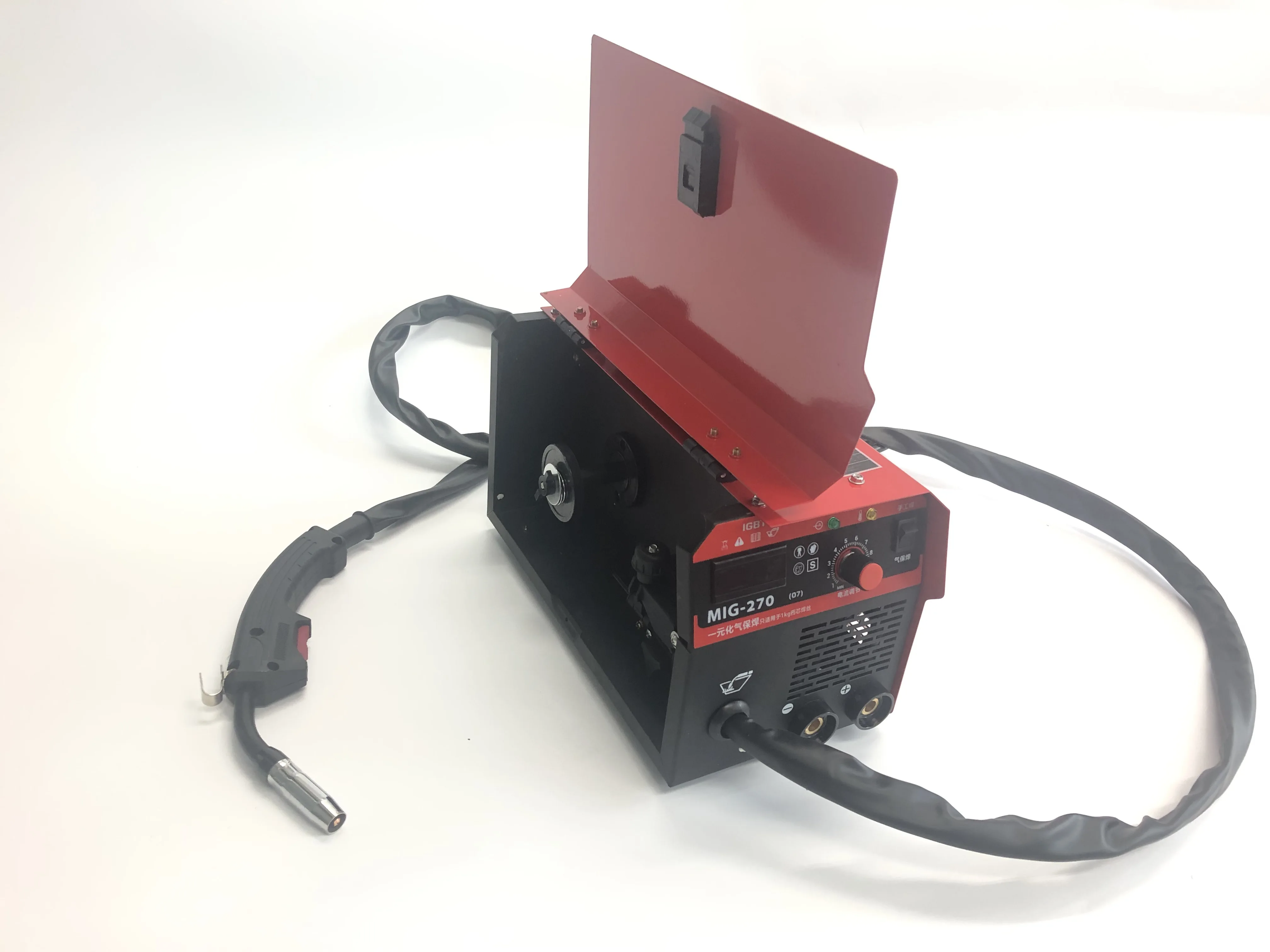 Mini gas shielded welding machine all-in-one small dual-use welding machine 220V household